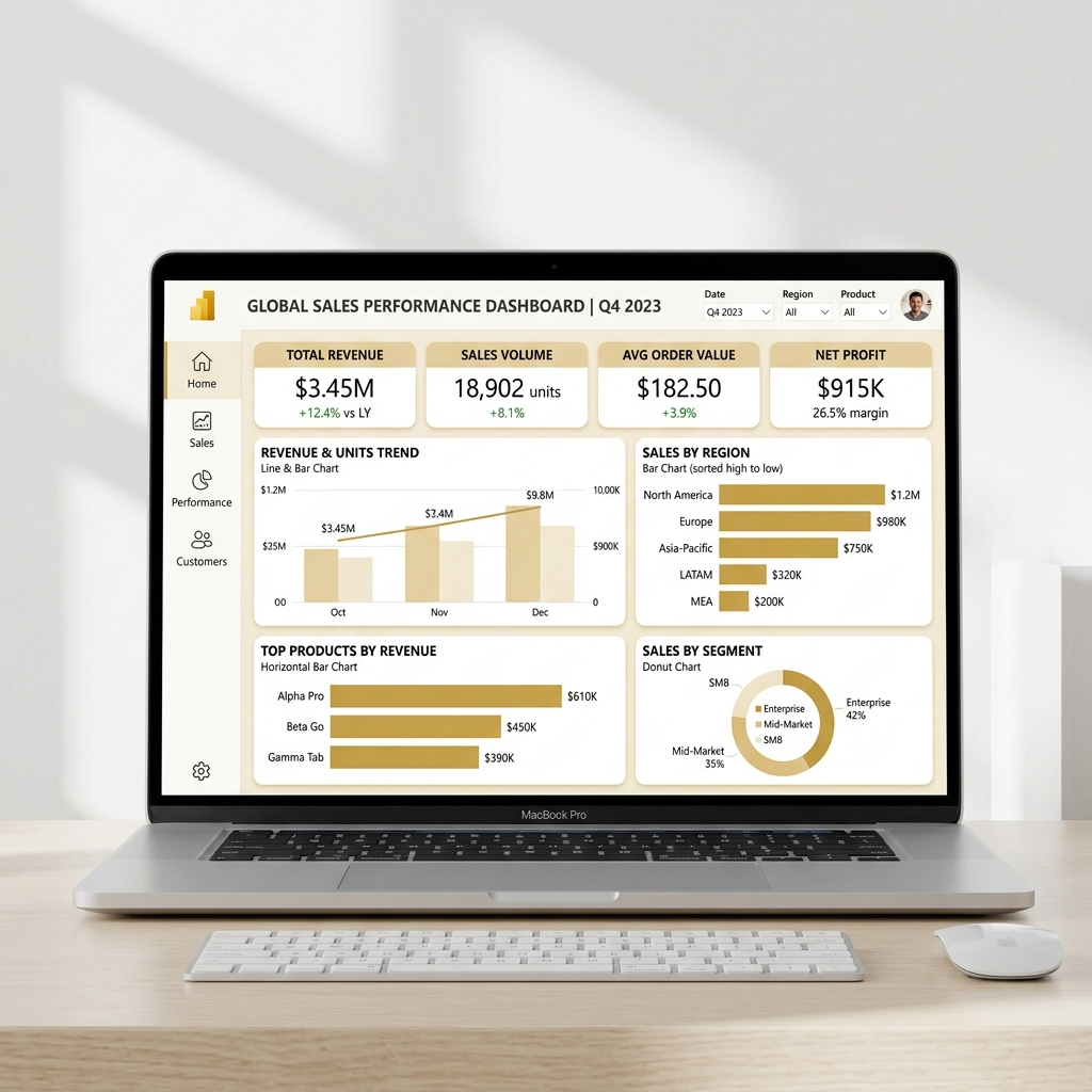 Sales Analytics Dashboard